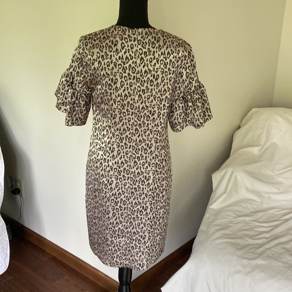 Banana Republic leopard print metallic shift dress - Picture 14 of 16
